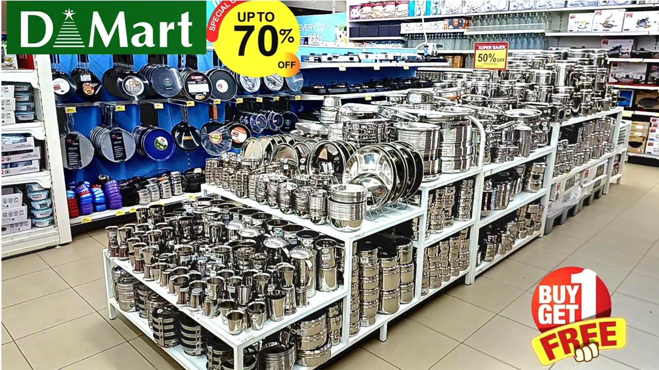 🔥D MART SPAR /Cheapest price Clearance sale!! Under ₹78/offers upto 85% off kitchen steel household