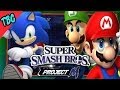 Sonic VS Mario and Luigi [Super Smash Bros Brawl: Project M ]