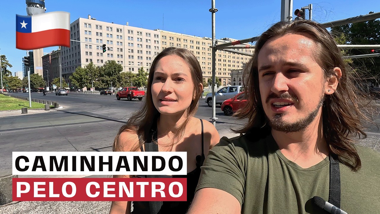 CONHECENDO SANTIAGO, a capital do Chile!