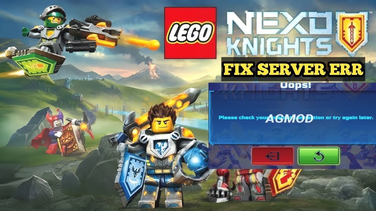 LEGO NEXO KNIGHTS MERLOK 2 0 v3 0 2 Fix Server err Install game video tutorial Gameplay 60 FPS1080P