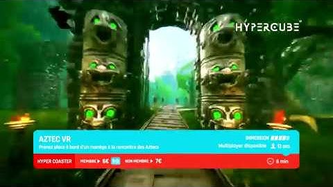 HYPERCUBE VR - Aztec VR (HyperCoaster)