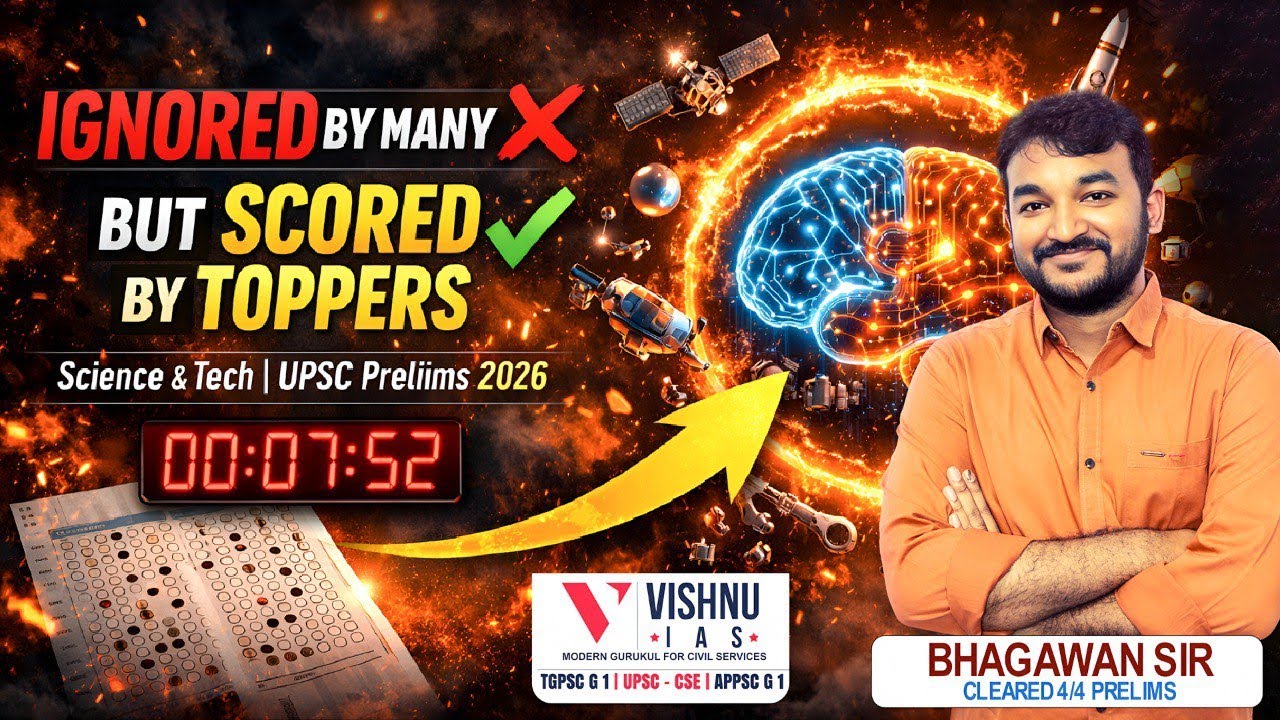 UPSC CSE 2026 | Why Toppers Score in Science & Tech | Demo Class 2 | Vishnu IAS