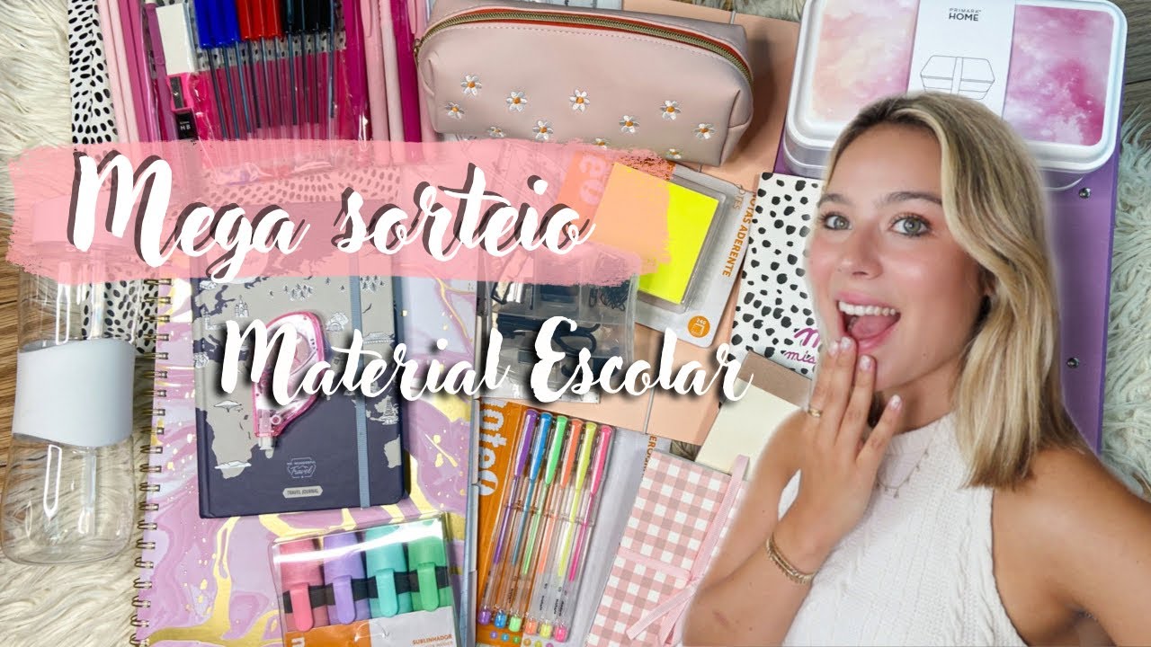 HAUL + SORTEIO DE MATERIAL ESCOLAR/ Regresso às aulas 2022
