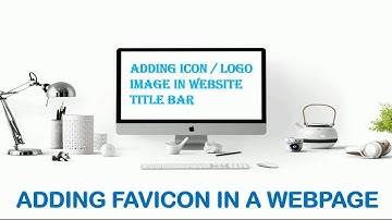 How to add favicon / logo in the title bar of a website