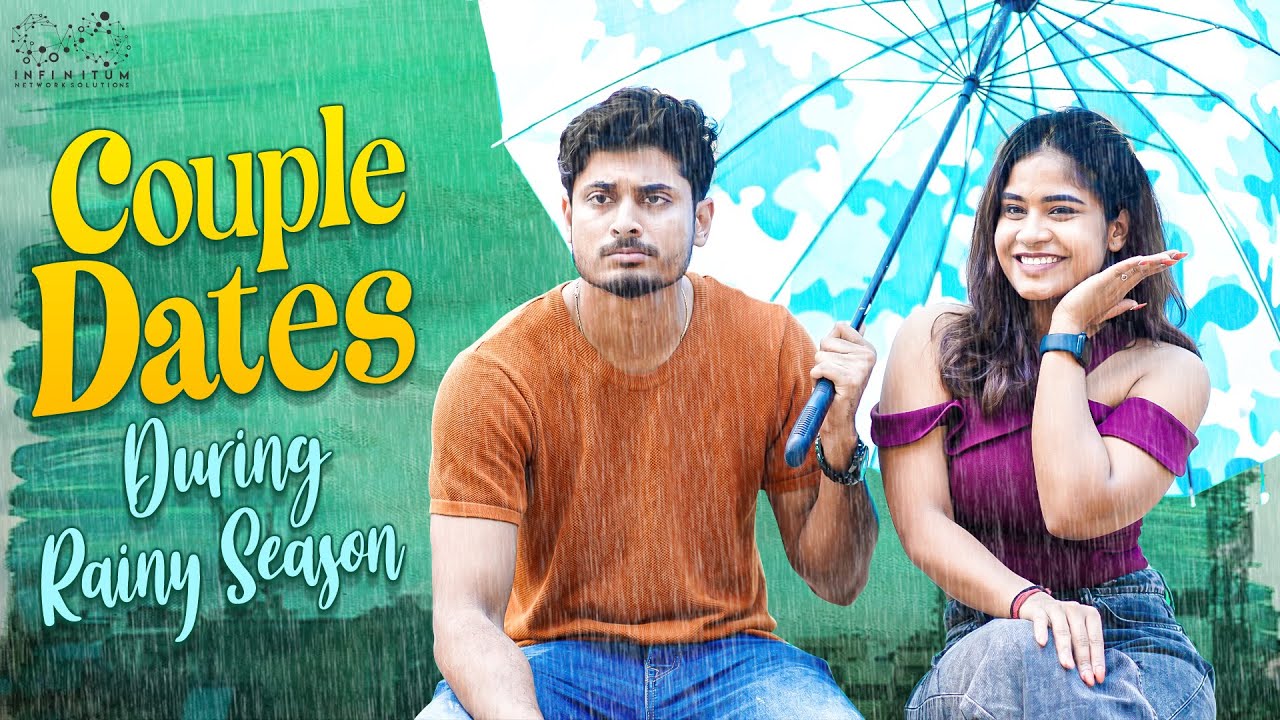 Couple Dates During Rainy Season Swetha Naidu Vamsi Kotu