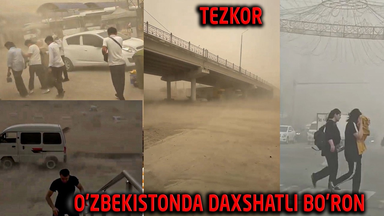 O‘ZBEKISTONDA QUM BO‘RONI BOSHLANDI TEZKOR Daxshat #2026
