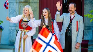 Norwegian Royals attend National Day celebrations 17 May 2024 #royals