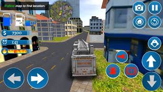 Fire Truck Rescue Game - 911 Emergency Firefighter Simulator #3 - Android Gameplay