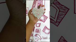 Mini Tissue Heart 🤍 #trendingshorts #diy #youtubeshorts #simplecraft