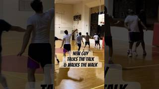 Things Got Heated Quick!🔥👀#colgateleague #basketball #3ball #smacktalk #and1 #haveaseat #hooper