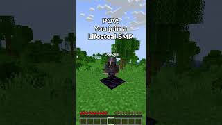 POV: You join a LifeSteal SMP