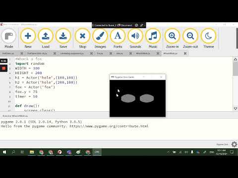 Pygame Zero Tutorial 2 - Whack A Fox