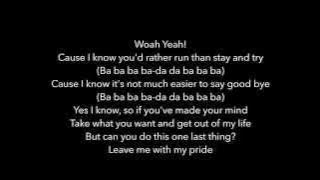 Sheppard - Let Me Down Easy (Lyrics)