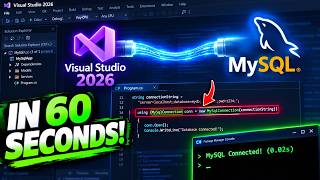 Connection to MySQL in Visual Studio 2026 (Step-by-Step C# & Server Explorer Guide)