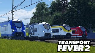 Transport Fever 2 [Mod Spotlight] Class 463 (Siemens Mireo) screenshot 1