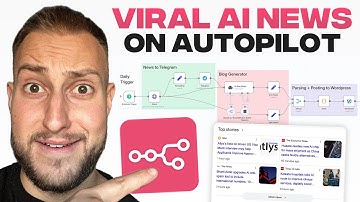 How to Build an AI Agent that Scrapes Viral AI News (n8n No-Code Tutorial)
