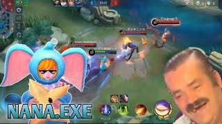 Mobile Legend WTF Funny Moment - NANA.EXE | NANA The Elephant Is Troubling 😂 #6