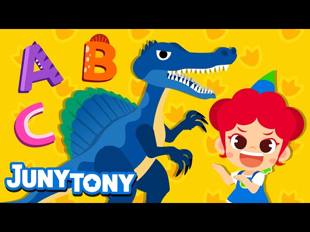 Alphabet Dinosaurs? | Dinosaurs A To Z Song | Alphabet Songs For Kids |  Learn Engilsh | Junytony - Youtube