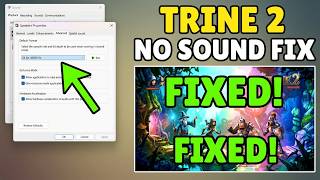 How to Fix Trine 2 Sound Not Working Problem Windows 10/11 2026 | No Sound Fix