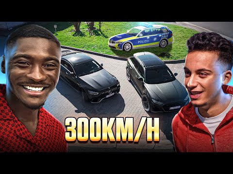 DOUBLER LA POLICE A 300KM/H, RS6 x GT63s
