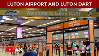 London Luton Airport and Luton DART (LTN) 🇬🇧 UK | Walking & Boarding Tour screenshot 4
