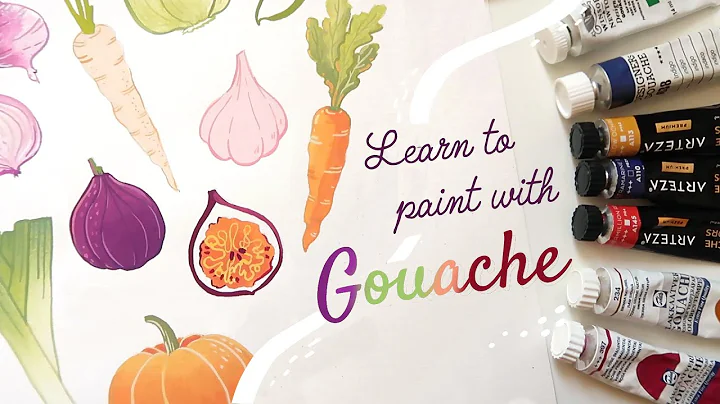 Learn to paint with gouache // My second Skillshar...