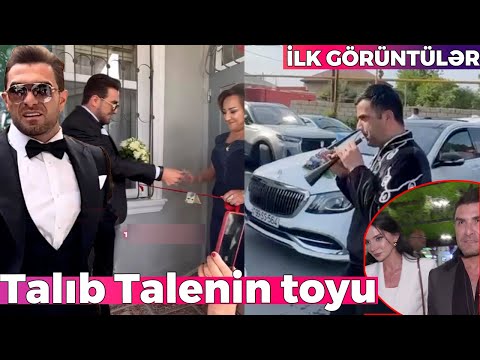 Talıb Talenin toyundan ilk görüntülər