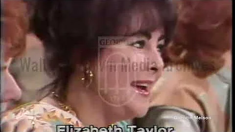Elizabeth Taylor and Maureen O'Hara Testify Before Congress on Behalf of John Wayne (May 21, 1979)