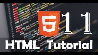 HTML Tutorial 11 - Tables