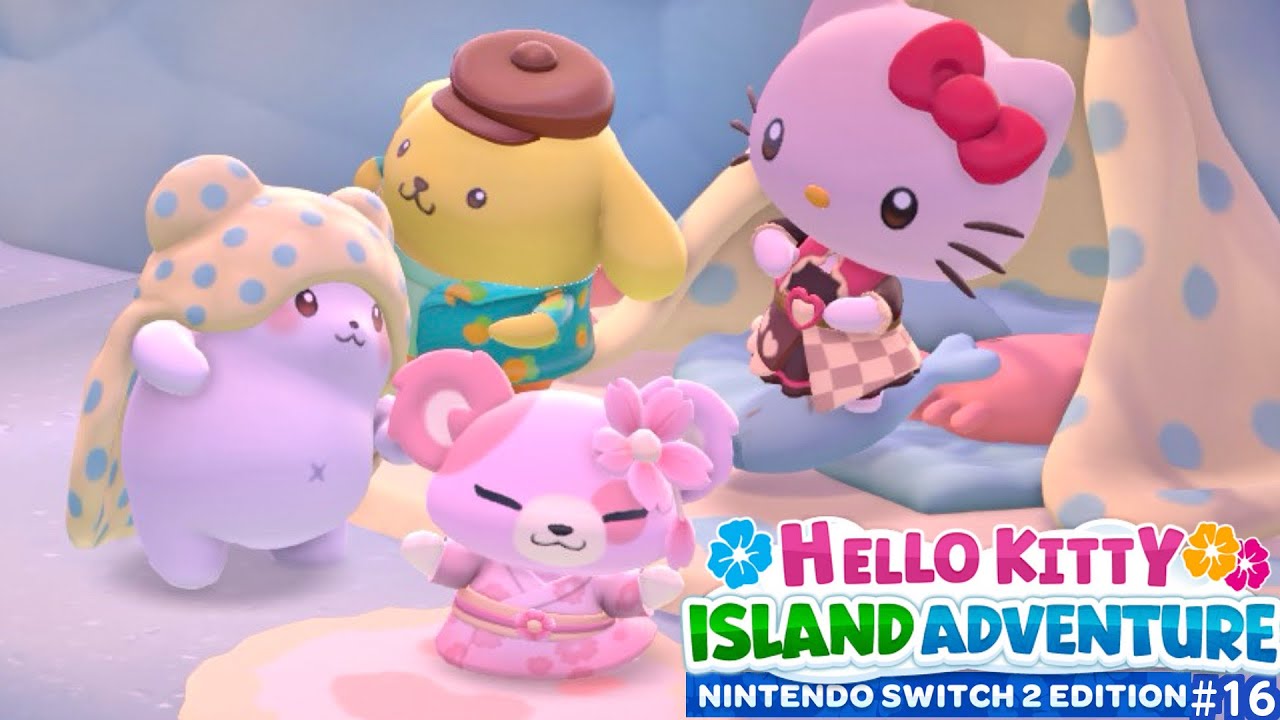 😴 Comment faire une bonne sieste selon Pompompurin pour Moppu 🎮 Hello Kitty Island Adventure 118
