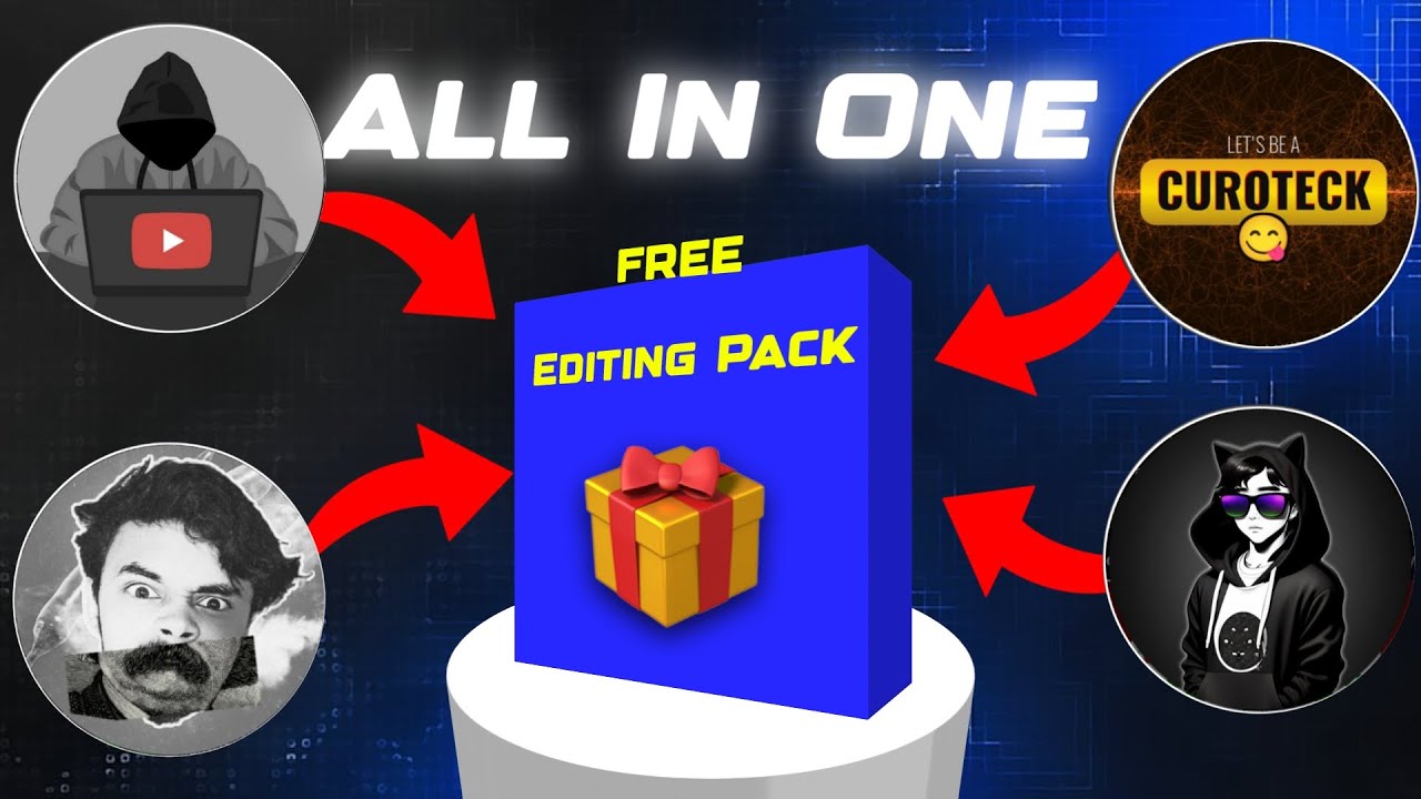 The Best FREE Editing Packs for CapCut & Alight Motion - YouTube