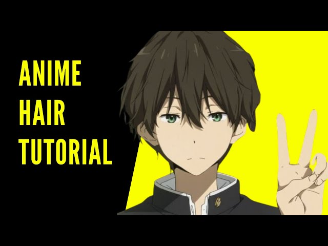 Image of How to Draw Anime Male Hairstyles-XZ236695-Picxy