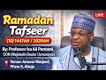 Ramadan Tafseer 10 1447AH 2026AH By Professor Isa Ali Pantami CON Majidadin Daular Usmaniyya