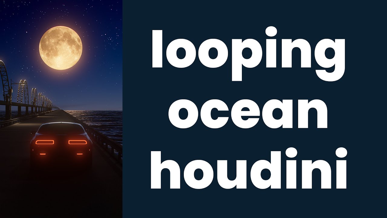 infinite looping oceans houdini - YouTube