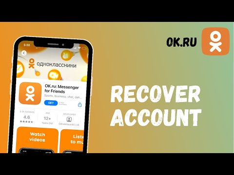 Recover Ok Ru Account | Reset Password - OK.Ru