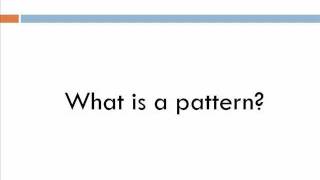 Famous What Is A Pattern? Profile