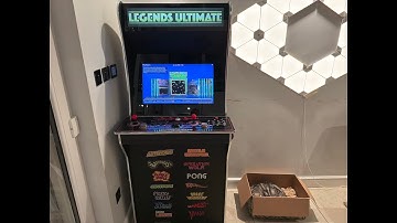 Atgames Legends Ultimate Full size arcade machine, unboxing, review and  how to build and setup.