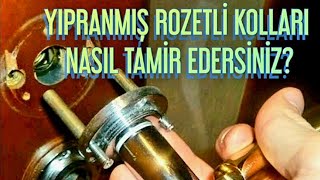 Eski yerinden çıkan rozetli kapı kollarınızı nasıl tamir edersiniz ve yeni kolu nasıl seçmelisiniz?