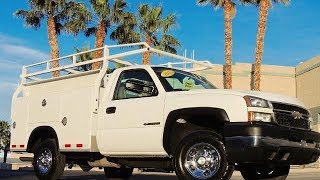 2007 CHEVY SILVERADO 2500 UTILITY BED SERVICE TRUCK  - 48K MILES - 2WD - FleetTrucksUSA.com  #111143