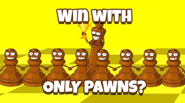 Can You Win A Game Using ONLY PAWNS? | ChessKid