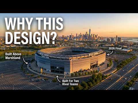 Why FIFA Chose MetLife Stadium for the World Cup Final | Architecture From Above