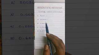 Scientific notation