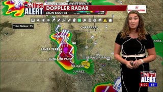 ABC-7 First Alert: Thunderstorms threaten rain in El Paso and Las Cruces