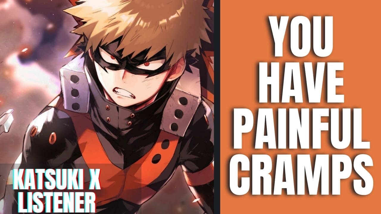 You have painful cramps and he comforts you | Bakugou ASMR