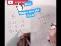 this trick working #youtube #science #ytshorts #motivation #maths #students #mathformula #mathgame