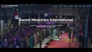 Sword Ministries International Web Design Project