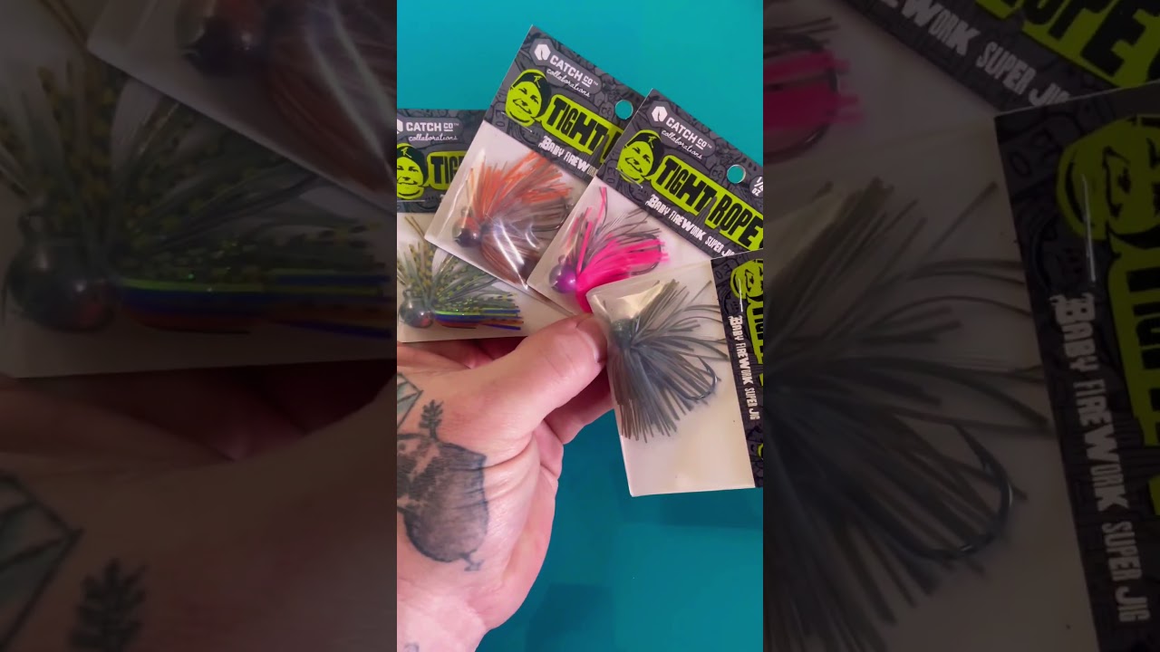 Tight Rope Lure Company in collaboration with Catch Co.Baby Firework Super Jig  