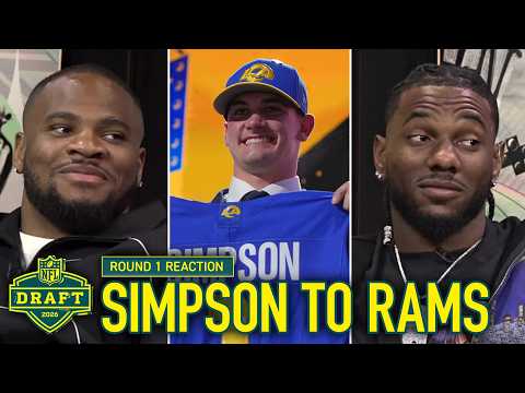 Rams Drafting Ty Simpson SHOCKED Micah & Malik Nabers | 2026 NFL Draft