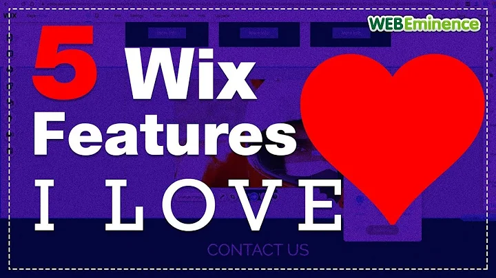 5 Wix Features I LOVE - Art, Shapes, Animations, Drag Handle, and MORE!