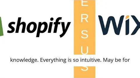Wix vs Shopify Ecommerce Online Store Builders Comparison